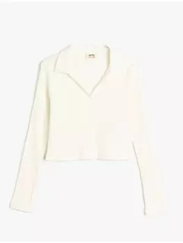Футболка KOTON T shirt, экрю