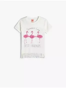 Футболка KOTON T shirt, экрю