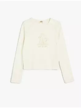 Футболка KOTON T shirt, экрю
