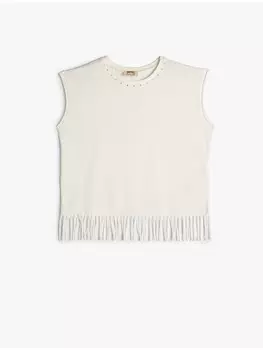Футболка KOTON T shirt, экрю
