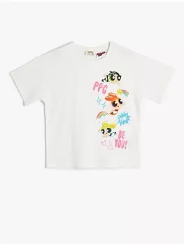 Футболка KOTON T shirt, экрю
