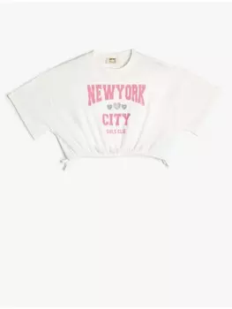 Футболка KOTON T shirt, экрю