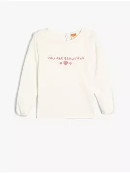 Футболка KOTON T shirt, экрю