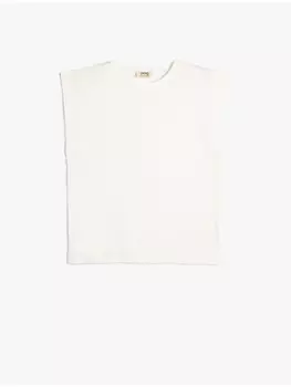 Футболка KOTON T shirt, экрю