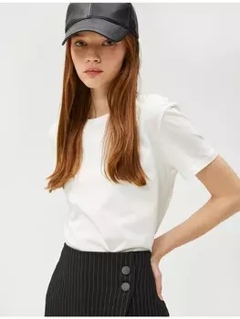 Футболка KOTON T shirt, экрю