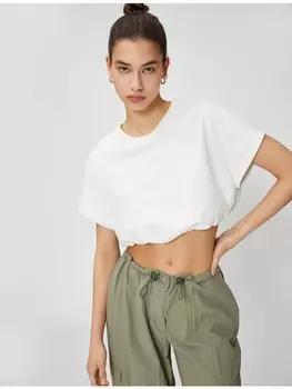 Футболка KOTON T shirt, экрю