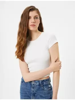 Футболка KOTON T shirt, экрю