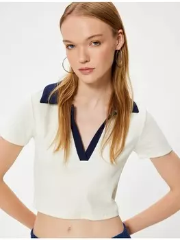 Футболка KOTON T shirt, экрю