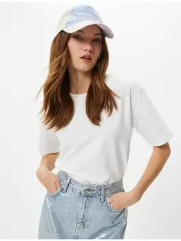 Футболка KOTON T shirt, экрю