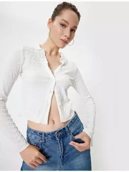 Футболка KOTON T shirt, экрю