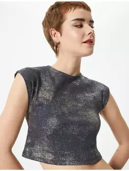 Футболка KOTON T shirt, антрацит