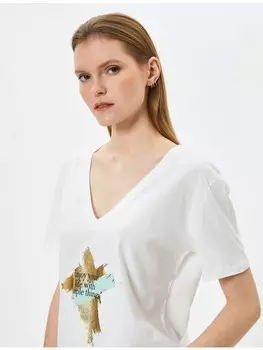 Футболка KOTON T shirt, белый
