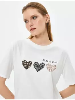 Футболка KOTON T shirt, белый