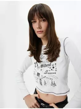 Футболка KOTON T shirt, белый