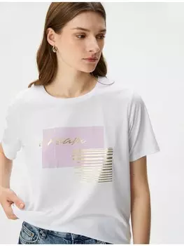 Футболка KOTON T shirt, белый