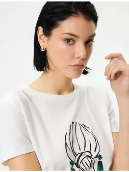 Футболка KOTON T shirt, белый