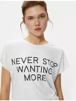 Футболка KOTON T shirt, белый