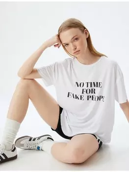 Футболка KOTON T shirt, белый