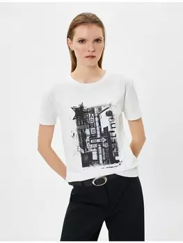 Футболка KOTON T shirt, белый
