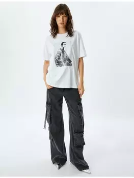 Футболка KOTON T-shirt, белый
