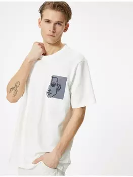 Футболка KOTON T shirt, белый