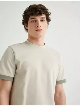 Футболка KOTON T shirt, бежевый