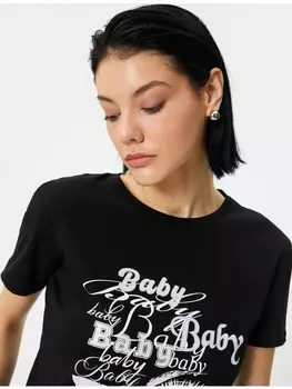 Футболка KOTON T shirt, черный