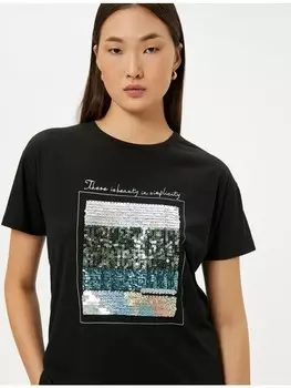 Футболка KOTON T shirt, черный