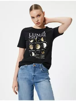 Футболка KOTON T shirt, черный