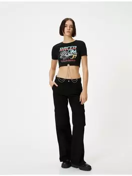 Футболка KOTON T shirt, черный