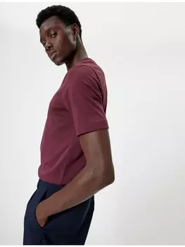 Футболка KOTON T shirt, цвет bordo