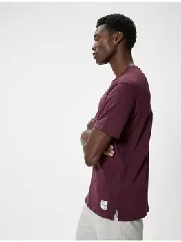 Футболка KOTON T shirt, цвет bordo