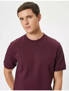 Футболка KOTON T shirt, цвет bordo