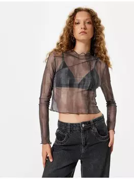 Футболка KOTON T shirt, цвет grau gemustert