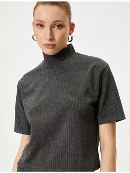 Футболка KOTON T shirt, цвет grau gestreift
