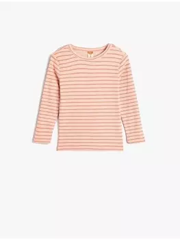 Футболка KOTON T shirt, цвет rosa gestreift