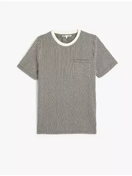 Футболка KOTON T shirt, цвет schwarz gestreift