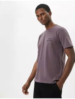 Футболка KOTON T shirt, фиолетовый