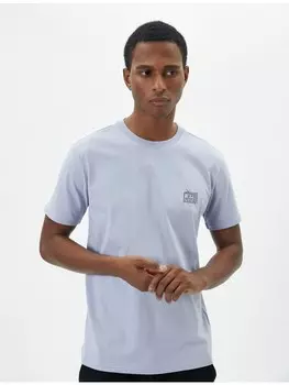 Футболка KOTON T-shirt, фиолетовый