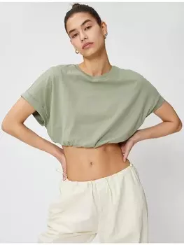 Футболка KOTON T shirt, хаки
