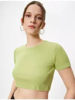 Футболка KOTON T shirt, хаки