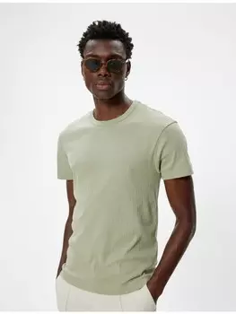 Футболка KOTON T shirt, хаки