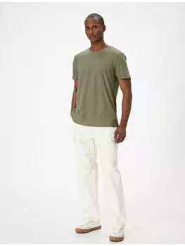 Футболка KOTON T shirt, хаки