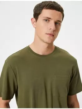 Футболка KOTON T shirt, хаки