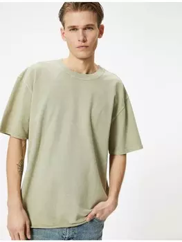 Футболка KOTON T shirt, хаки