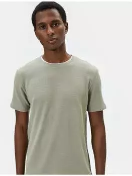 Футболка KOTON T-shirt, хаки