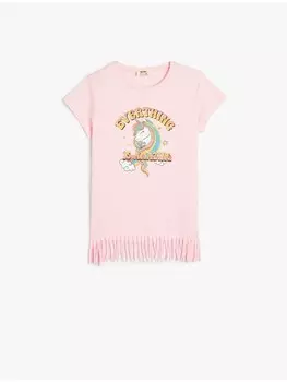 Футболка KOTON T shirt, розовый