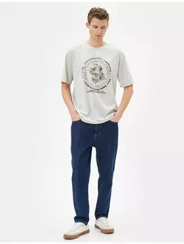 Футболка KOTON T shirt, серый