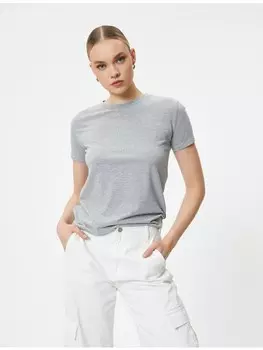 Футболка KOTON T shirt, серый