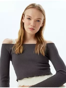 Футболка KOTON T shirt, серый